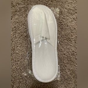 White Slippers Soft